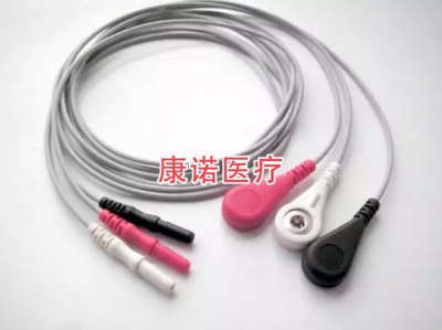 兼容动态监护仪三导分线