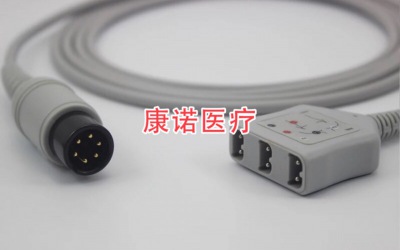 迈瑞6针三导心电心缆
